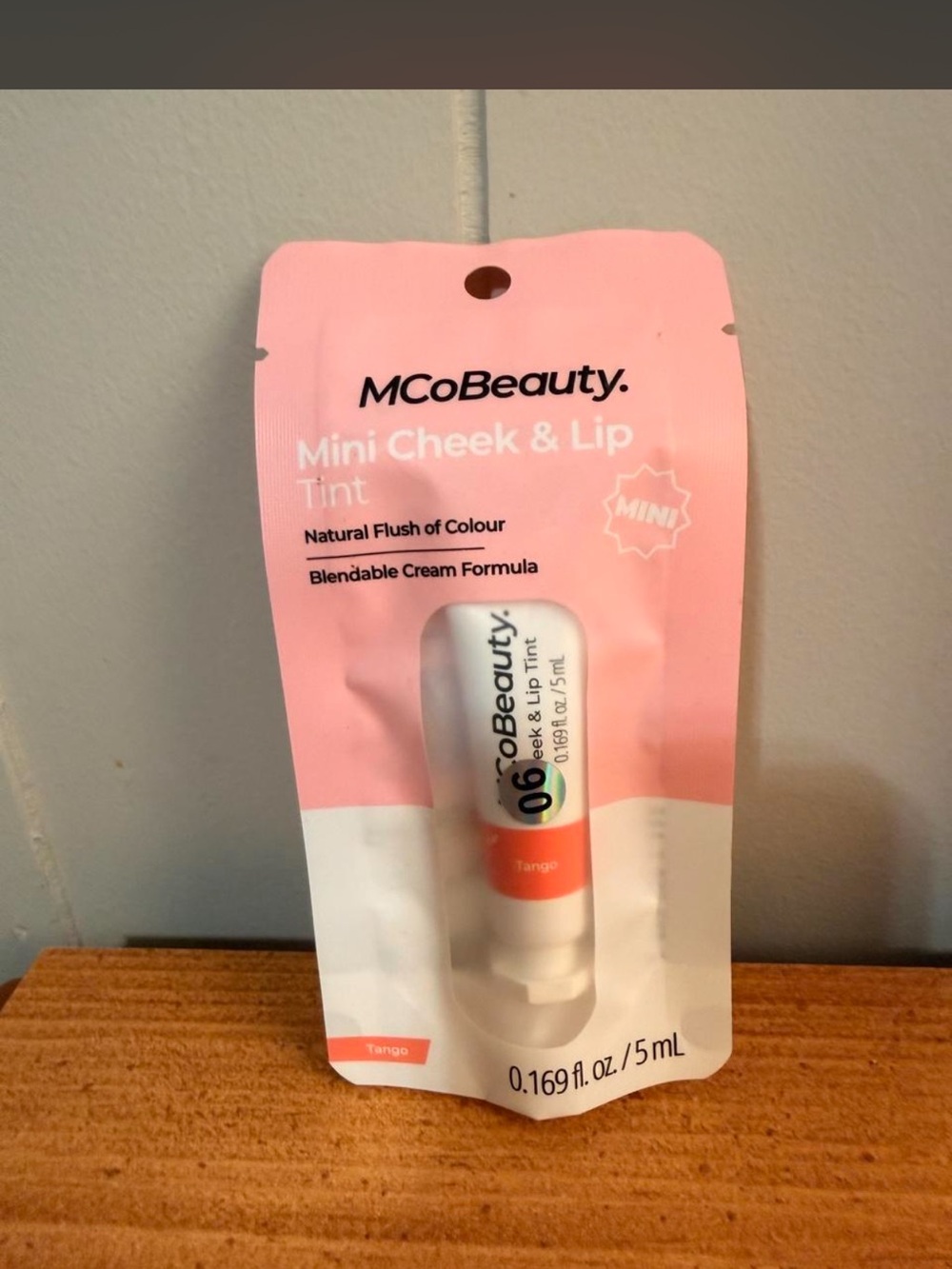 MCoBeauty Mini Cheek & Lip Tint — Tange Pink